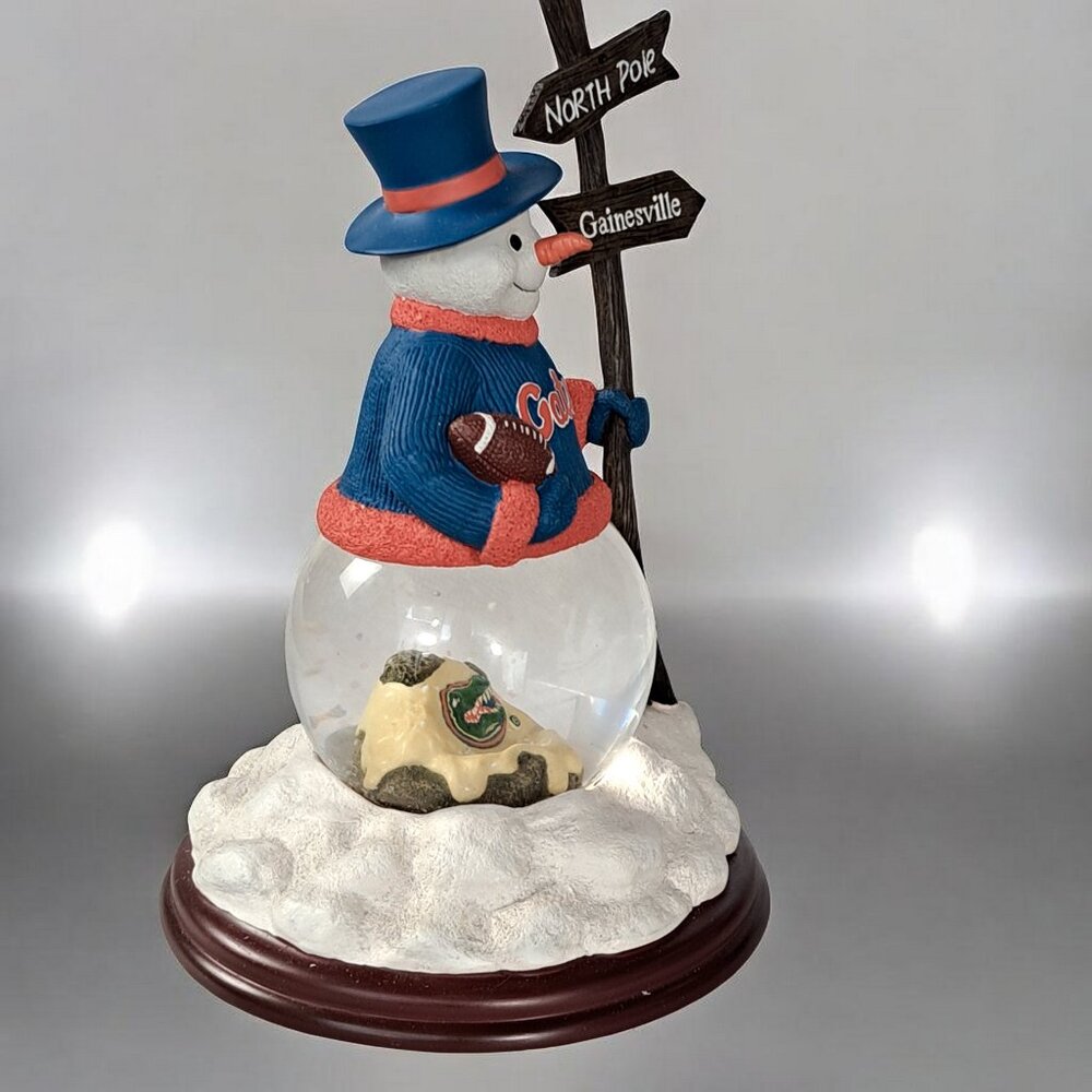 University of Florida Gators Snowman by The Memory Company Snow Globe - Picture 7 of 14